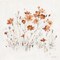 Wildflowers Ii Orange Poster Print by Lisa Audit - Item # VARPDX37429